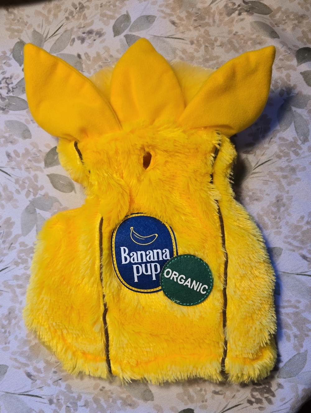 Banana Pup Small Dog Costume